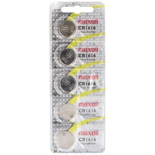 CR1616 5PK (5x1) CARD MAXELL