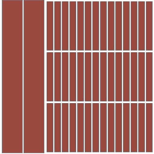 Papier Autocollant Pour Allumettes Et Bougies - 2 Lots De 54 Bandes Résistantes Pour Projets De Bricolage Et De Camping