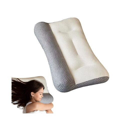 Oreiller Cervical Ergonomique Pour Le Soutien Du Cou Et Des Épaules - Confort Ultime Et Conception Respirante Pour Tous Les Dormeurs 