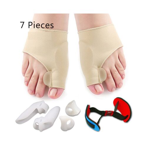 Lot De 7 Séparateurs D'orteils En Gel Pour Soulager Les Orteils En Marteau Et Les Oignons ¿ Espaceurs Confortables Pour Corriger Les Orteils Tordus