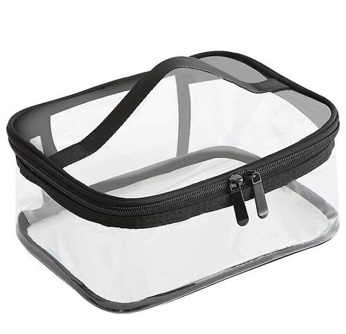 Trousses De Toilette De Voyage Transparentes Et Résistantes Aux Fuites - Organisateurs De Maquillage Étanches Avec Accès Et Rangement Faciles