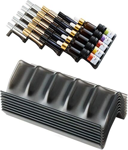 Étagère De Rangement Pour Huiles Essentielles, Lot De 9 ¿ Supports De Tiroir Durables Pour Un Accès Et Une Présentation Faciles Des Bouteilles D'huile
