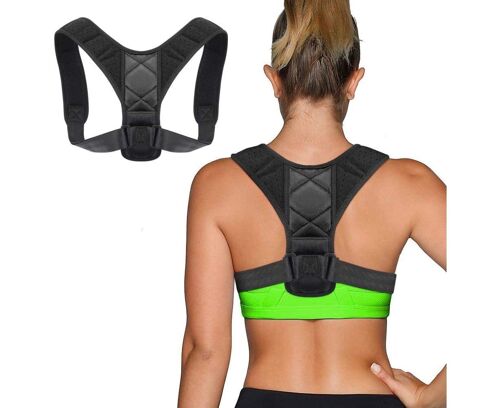 Correcteur De Posture Réglable Pour Le Soutien Du Dos - Améliore La Posture, Soulage La Douleur, Design Confortable Et Respirant