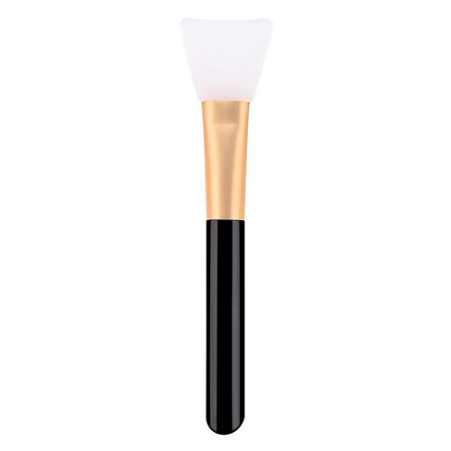 Pinceau De Maquillage En Silicone Avec Manche En Bois Pour Masques Faciaux ¿ Application Facile Et Outil De Soin Hygiénique Pour Femmes