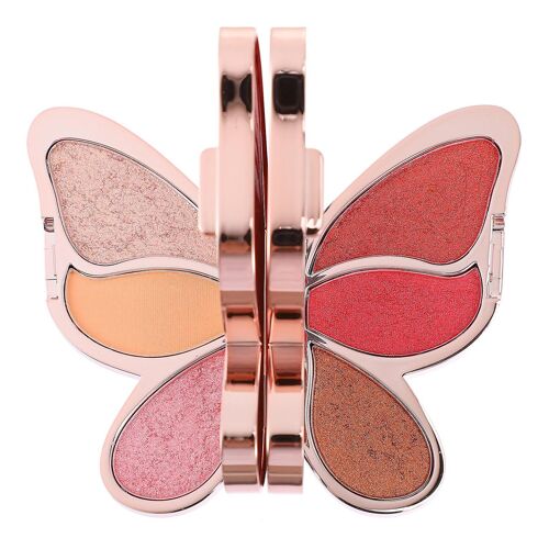 Palette De Fards À Paupières Polyvalente - Couleurs Vibrantes, Formule Longue Tenue, Compacte Et Portable Pour Un Maquillage Des Yeux Époustouflant