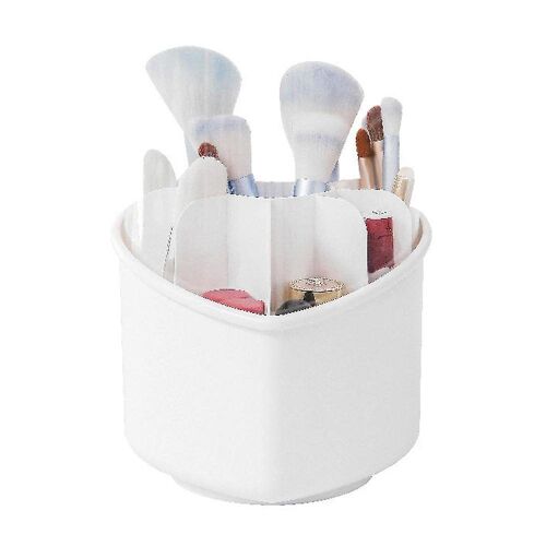 Organiseur élégant en acrylique de grande capacité pour pinceaux et stylos de maquillage ¿ Idéal pour la maison, l'école ou le bureau