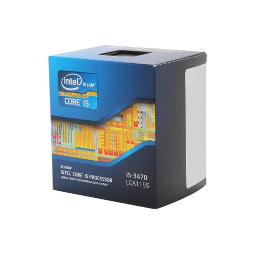 Intel Core i5-3470 - Core i5 3e generation Ivy Bridge Quad-Core 3,2 GHz LGA 1155 77 W Processeur Intel HD Graphics 2500 pour ordinateur de bureau