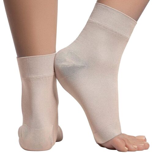 Manchons De Compression Pour Chevilles ¿ Support Pour Orteils Ouverts Pour La Fasciite Plantaire, Le Gonflement Et Les Activités Sportives