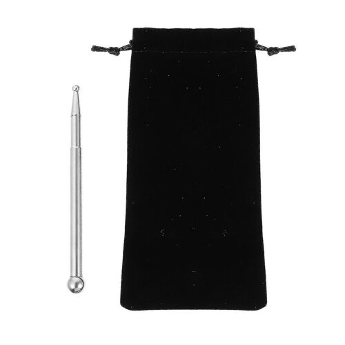 Bâton De Massage Pour Points D'acupuncture ¿ Outil D'auto-Soins En Acier Inoxydable Pour Le Soulagement Musculaire Et Le Massage Du Visage ¿ Portable Et Durable