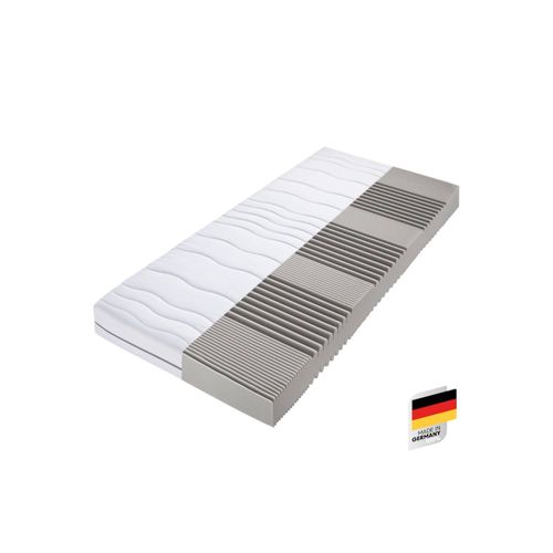 BeCo DreamFlex Matelas en mousse confort, 7 zones, H2/H3 (H3, 180 x 200 cm)