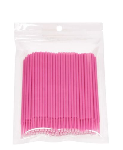 Mini-Tiges Pour Cils ¿ Micro-Applicateurs De 1,5 Mm Pour Extensions, Nail Art, Soins Dentaires Et Loisirs Créatifs ¿ Embouts Souples Et Flexibles