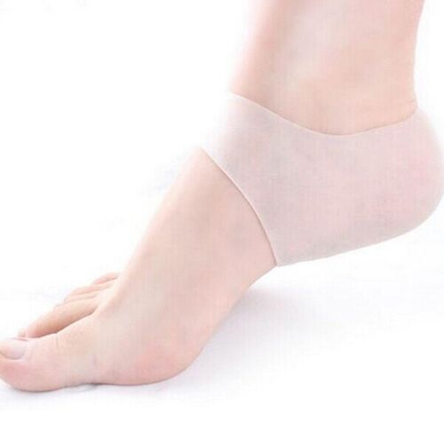 Coussinets De Talon En Gel De Silicone De Qualité Supérieure Pour Soulager Les Douleurs Aux Pieds, Les Crevasses Et Corriger Les Oignons - Lavables Et Réutilisables