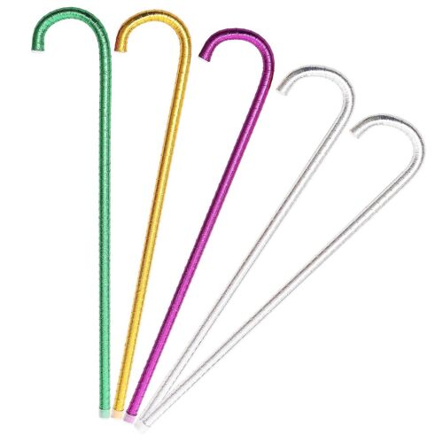 Lot De 5 Béquilles De Danse Jazz En Pvc Durable Pour Enfants, Fêtes Costumées Et Spectacles De Danse