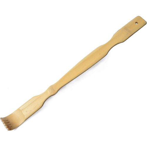 Gratte-Dos En Bambou Naturel - 17"" Pour Un Soulagement Et Un Confort Instantanés - Cadeau Parfait Pour Les Amis !