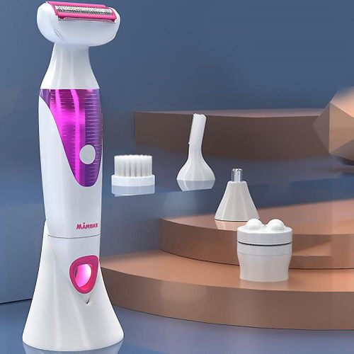 Tondeuse Électrique Pour Femme - Épilateur Multifonction Pour Le Corps, Rasoir Indolore Pour Sourcils Et Poils Du Visage