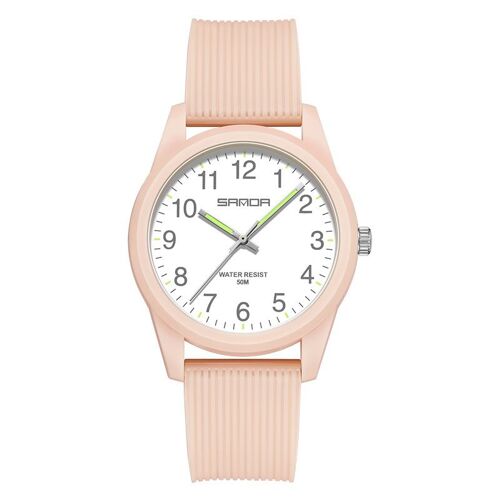 Montre Enfants Filles Garçons,50m Étanche Montres Faciles À Apprendre Enfants 5-12 Ans,Grand Cadeau D'anniversaire Pour Enfants(Rose)