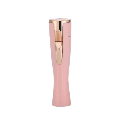 Rasoir Facial De Luxe Rose Et Or Rose Pour Femmes ¿ Compact, Doux Pour La Peau, Étanche Et Facile À Nettoyer