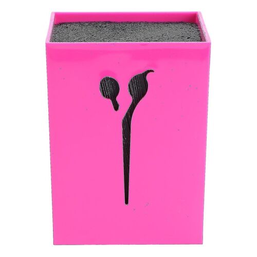 Support De Ciseaux De Coiffure Haut De Gamme ¿ Organiseur En Résine Durable Pour Ciseaux, Pinces Et Brosses ¿ Design Compact 