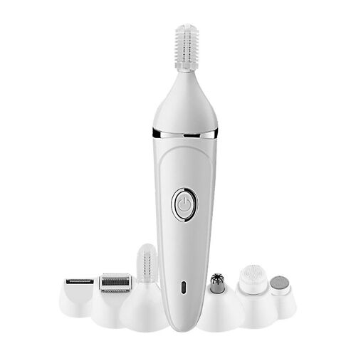 Épilateur Rechargeable Pour Hommes Et Femmes - Tondeuse Indolore Pour Poils Du Corps Et Du Visage, Étanche Et Portable