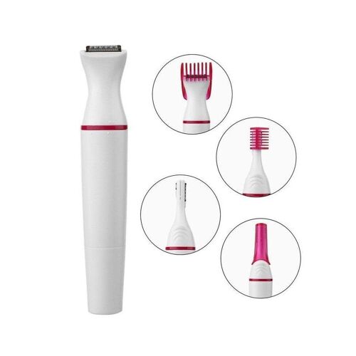 Ensemble De 5 Rasoirs Électriques Pour Femmes - Épilation Des Sourcils, Des Aisselles Et Du Visage - Outil De Toilettage Portable Et Doux