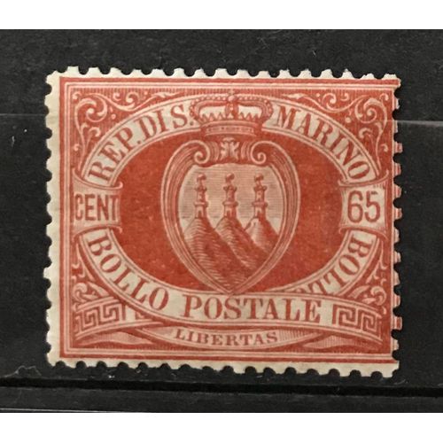 Timbre Saint-Marin 1892