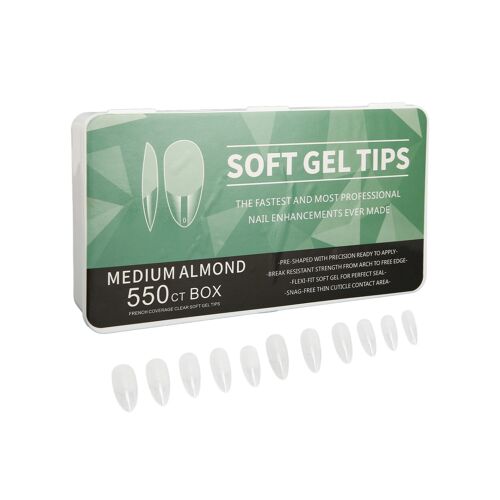Faux Ongles Ultra Fins Et Transparents ¿ 550 G, Semi-Givrés, Légers Et Respirants Pour Nail Art Diy ¿ Parfaits Pour Toutes Les Occasions 