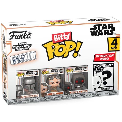 Figurine Funko Pop - Star Wars : Le Mandalorien - Bitty Pop (Série 2) (75452)