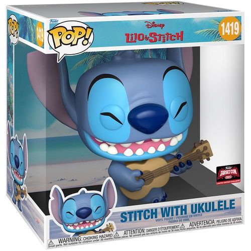 Funko Pop! Disney : Lilo & Stitch  Stitch Avec Ukelele