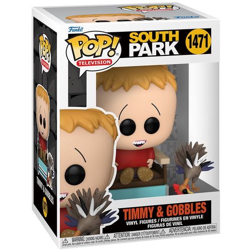 South Park - Figurine Pop & Buddy! Timmy & Gobbles 9 Cm