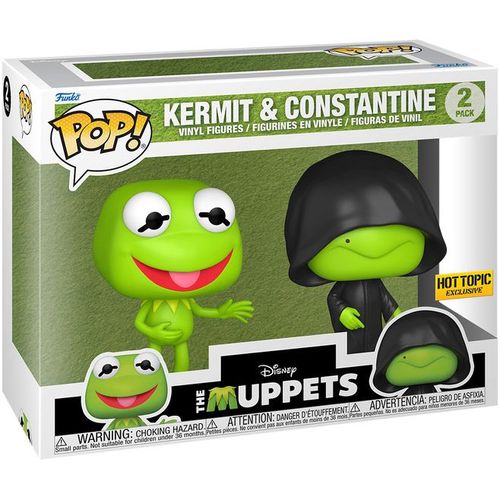 Figurine Funko Pop - Les Muppets - Kermit & Constantine - Pack (74588)