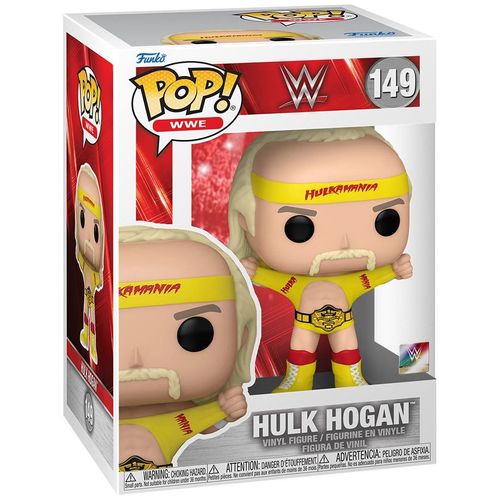 Wwe - Figurine Pop! Hulkamania W/Belt 9 Cm