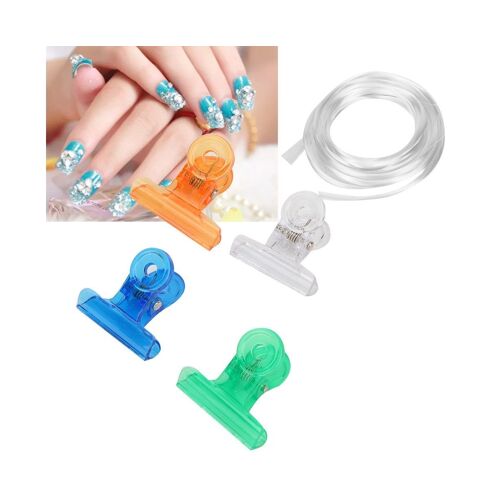 Extensions D'ongles En Fibre De Verre De 50 Cm ¿ Aspect Naturel, Application Facile Pour Les Pointes En Gel Et En Acrylique ¿ Usage En Salon Et À Domicile