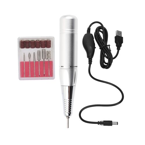 Ponceuse À Ongles Électrique Professionnelle - Rechargeable Par Usb, 20 000 Tr/Min, Portable Pour Manucure Et Pédicure, Vitesse Réglable 
