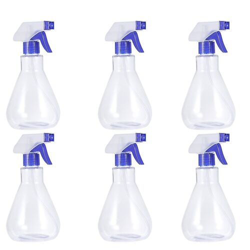 Lot De 6 Vaporisateurs Réutilisables De 500 Ml - Durables, Étanches, Buse À Brume Fine Pour Cheveux, Plantes Et Nettoyage