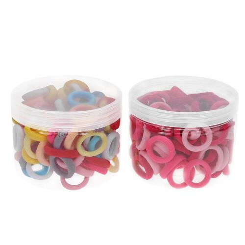 Lot De 200 Élastiques À Cheveux Élégants, Couleurs Assorties, Élastiques Durables Pour Queue De Cheval, Accessoires Tendance Pour Femmes
