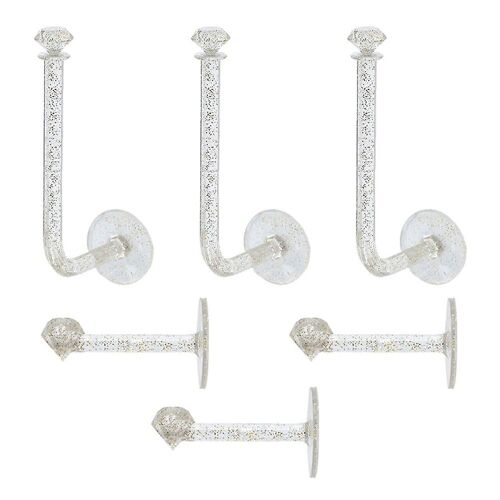 Lot De 6 Porte-Bandeaux Muraux ¿ Rangement Élégant Pour Chouchous, Bandeaux Et Bijoux ¿ Cadeau Idéal Pour Les Filles