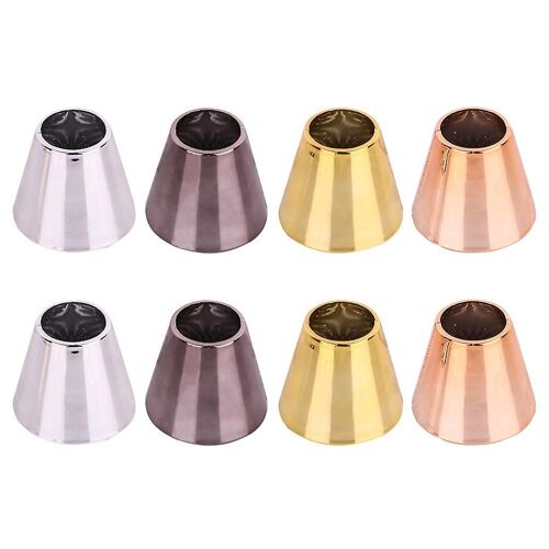 Lot De 8 Élastiques À Cheveux Élégants Pour Queue De Cheval, Disponibles En Noir, Argent, Or Et Or Rose, Pour Femme. Accessoires Pour Cheveux Chics.
