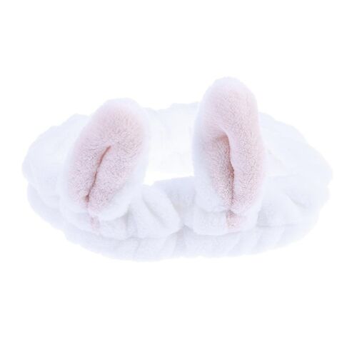 Bandeau À Oreilles De Lapin Pour Femme ¿ Bandeau Confortable Pour Le Maquillage Et Le Nettoyage Du Visage ¿ Idée Cadeau Parfaite