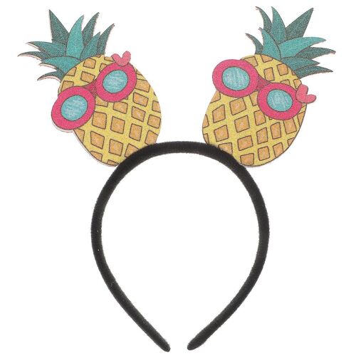 Bandeau Ananas Hawaïen Pour Fêtes Luau - Cerceau À Cheveux Amusant Pour Femmes Et Filles - Accessoire Photo Parfait !