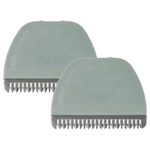 vhbw 2x tête de rasoir compatible avec Panasonic ER 1411, 508, 1410, 504, 506, 149, 503, 147, 148, 1420, 1421, 146 rasoir, gris