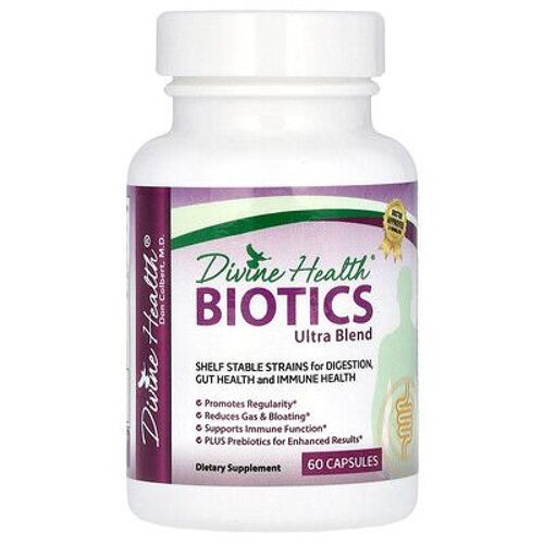 Divine Health Mélange Biotics Ultra, 60 Capsules 