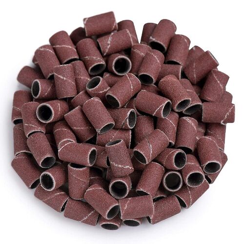 Lot De 100 Bandes Abrasives Pour Manucure, Grain 180, Durables Et Polyvalentes, Idéales Pour L'acrylique Et Le Soin Des Cuticules. 