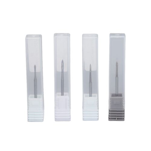 Lot De 4 Forets À Ongles En Acier Tungstène Pour Ongles En Gel Et Acrylique - Polyvalents, Durables Et Faciles À Utiliser