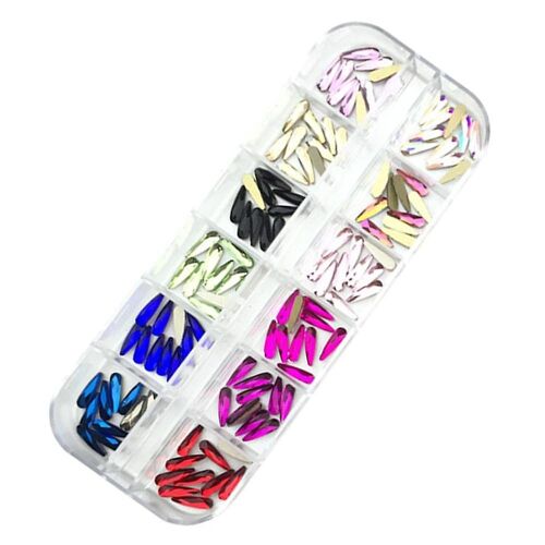 Strass En Cristal De Haute Qualité Pour Nail Art ¿ Bijoux En Verre Multiformes À Dos Plat Pour Loisirs Créatifs Et Décoration