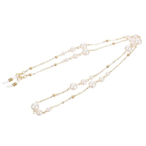 Chaîne De Lunettes Élégante En Perles ¿ Cordon Élastique Pour Lunettes, Lunettes De Soleil Et Lunettes De Lecture ¿ Cadeau Idéal