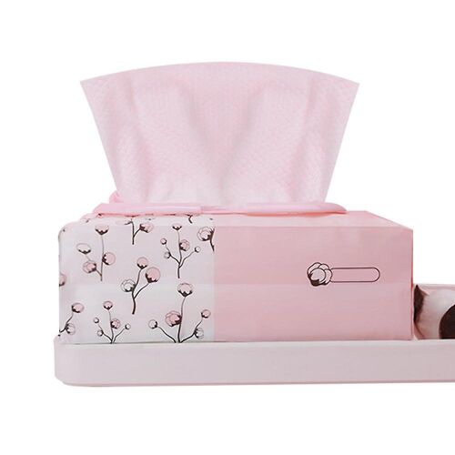 Lingettes Visage En Coton, Lot De 100 ¿ Lingettes Multi-Usages Sèches Et Humides Pour Le Soin De La Peau, Le Démaquillage Et Le Nettoyage