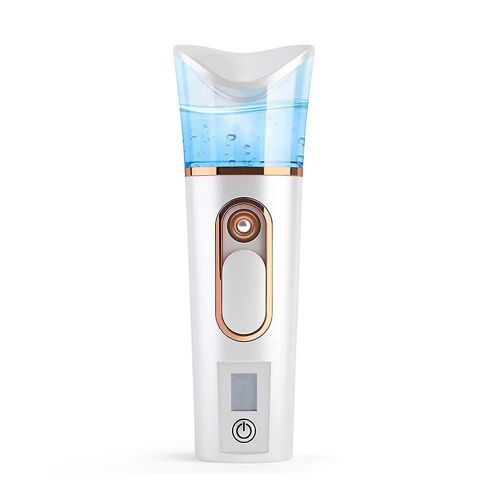 Mini Vaporisateur Nano Portable Et Analyseur D'hydratation De La Peau - Testeur D'hydratation Rechargeable Par Usb Pour Les Soins De La Peau