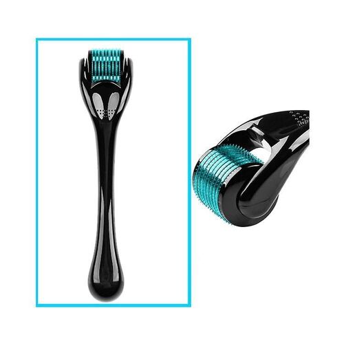 Kit Derma Roller Pour La Croissance De La Barbe - 540 Micro-Aiguilles En Titane Pour Une Croissance Des Poils Du Visage Et Des Soins De La Peau Sûrs Et Indolores