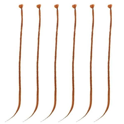 Lot De 6 Perruques Tressées Au Crochet Pour Femmes ¿ Extensions Capillaires Au Look Naturel Pour Fêtes, Festivals Et Usage Quotidien 