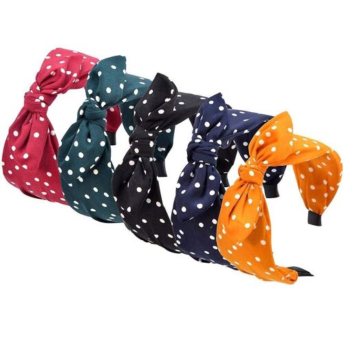 Adorables Bandeaux À Oreilles De Minnie Mouse Pour Filles ¿ Parfaits Pour Les Fêtes, Le Cosplay Et Le Quotidien ¿ Lot De 5